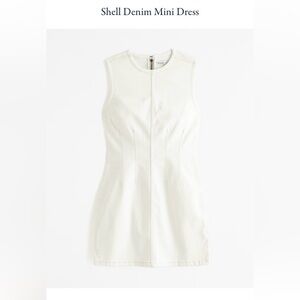A&F Shell Denim Mini Dress